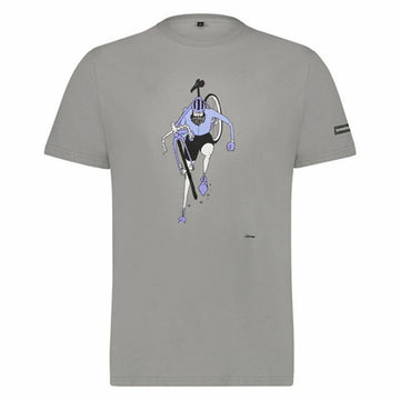 Camiseta de Manga Corta Hombre Shimano Sentiero Ltd Gris oscuro