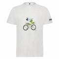 Camiseta de Manga Corta Hombre Shimano Sentiero Ltd Blanco