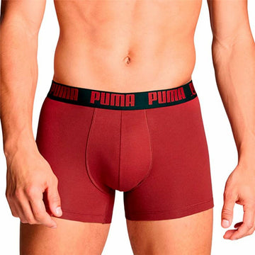 Bóxer de Hombre Puma burgundy  Rojo