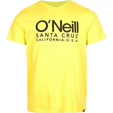 Camiseta de Manga Corta Hombre O'Neill Cali Original Amarillo