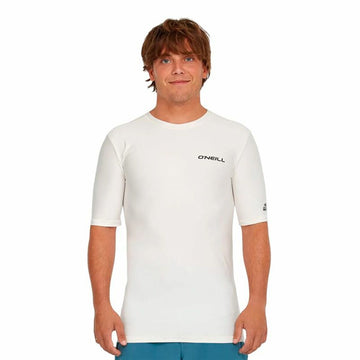 Camiseta de Manga Corta Hombre O'Neill Essentials Skins S/Slv Blanco