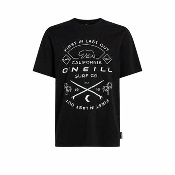 Camiseta de Manga Corta Hombre O'Neill Jack O'Neill Muir Negro