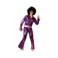 Disfraz para Adultos Fucsia Disco