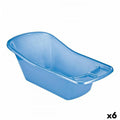 Bañera Infantil 80 x 43 x 30 cm Azul Blanco (6 Unidades)