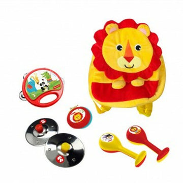 Set musical Fisher-Price Plástico León Mochila Infantil