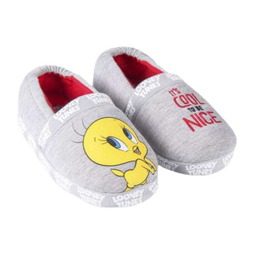 Zapatillas de Estar por Casa Looney Tunes Gris claro 34-35