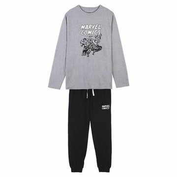 Pijama Marvel Gris