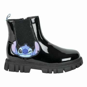 Botas Casual Infantiles Stitch Negro 35
