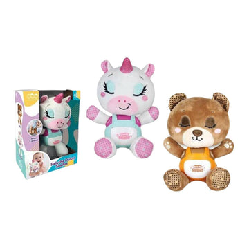 Peluche Musical Blanco Marrón 25 cm Papel