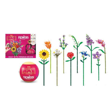 Juego de Construcción Zuru Flores Largas