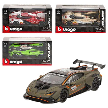 Coche Bburago Racing Series 2025 V1 1:43