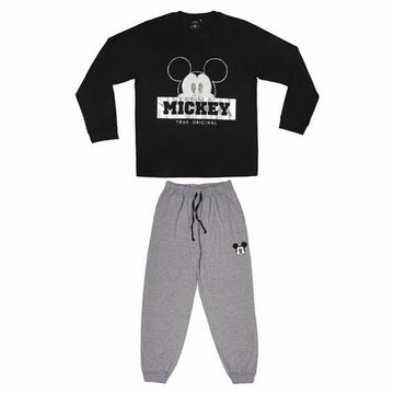 Pijama Mickey Mouse Gris L