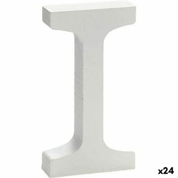 Decoración de Pared Pincello 2 x 16 x 14,5 cm Letra I (24 Unidades)