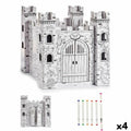 Juego de Manualidades con Papel Pincello Castillo (4 Unidades)