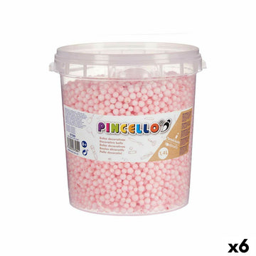 Material para Manualidades Pincello 13,5 x 14 x 14,5 cm Bolas 6 Unidades