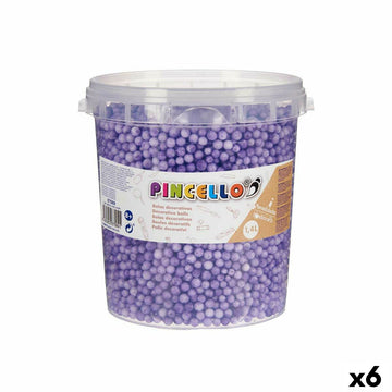 Material para Manualidades Pincello 13,5 x 14 x 14,5 cm Bolas 6 Unidades