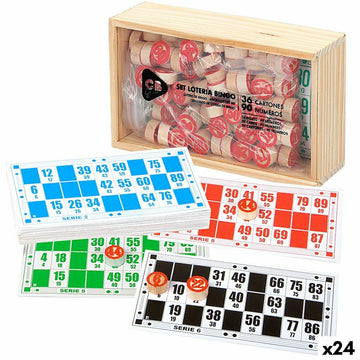 Bingo CB Games Madera Papel Plástico (24 Unidades)