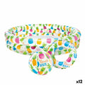 Piscina Hinchable para Niños Intex Piñas Aros 248 L 132 x 28 x 132 cm (12 Unidades)