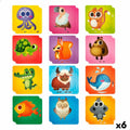 Juego de Memoria Lisciani Giochi Puzzle Infantil Táctil 24 Piezas
