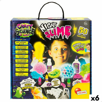 Juego de Ciencia Lisciani Giochi Night Slime ES (6 Unidades)