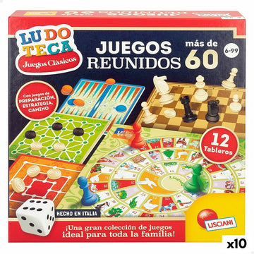 Juego de Mesa Lisciani Giochi Juegos reunidos 26 x 1 x 26 cm ES (10 Unidades)