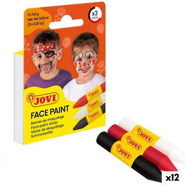 Set de Maquillaje Infantil Jovi SCARY Multicolor (12 Unidades)