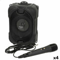 Altavoz con Micrófono Karaoke Bontempi 4 Unidades