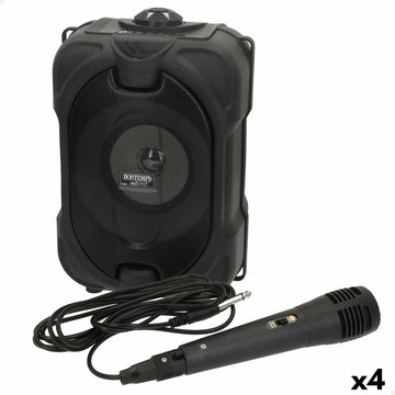 Altavoz con Micrófono Karaoke Bontempi 4 Unidades