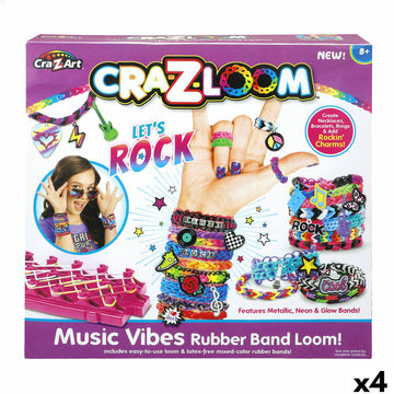 Set de Maquillaje Cra-Z-Art 33 x 5 x 3 cm (4 Unidades)
