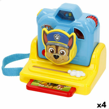Cámara de fotos infantil The Paw Patrol Multicolor (4 Unidades)