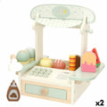 Heladería de juguete Woomax 11 Piezas (2 Unidades)
