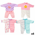 Ropa para muñecas Colorbaby 29 X 26 X 5 Cm 6 Unidades