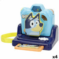 Cámara de fotos infantil Bluey Azul (4 Unidades)