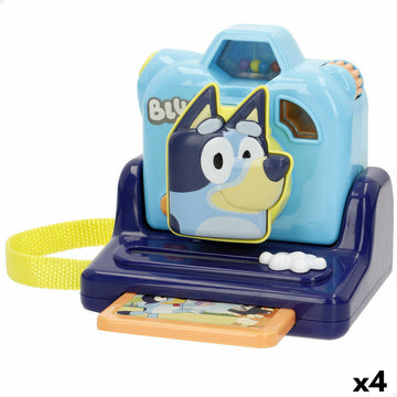 Cámara de fotos infantil Bluey Azul (4 Unidades)