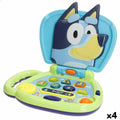 Ordenador de juguete Bluey Inglés 20 x 17 x 14 cm (4 Unidades)