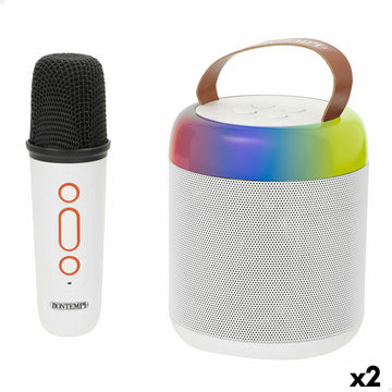 Altavoz con Micrófono Karaoke Bontempi