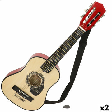 Guitarra Infantil Bontempi 28 x 75 x 8 cm (2 Unidades)