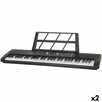 Piano Electrónico Bontempi 75 x 20 x 22 cm (2 Unidades)
