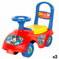 Correpasillos Mickey Mouse 43 x 37 x 21 cm (2 Unidades)