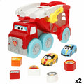 Camión Portavehículos y Coches 8 Piezas (2 Unidades)