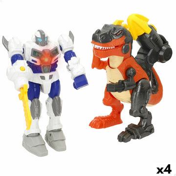 Playset HappyLine 20 x 20 x 8 cm (4 Unidades)