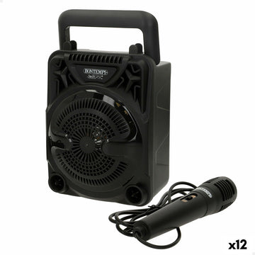 Altavoz con Micrófono Karaoke Bontempi 12 Unidades