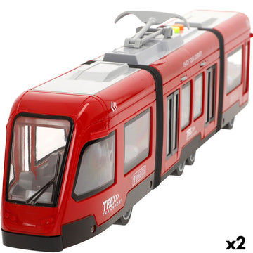 Tren Speed & Go 45 X 11 X 6 CM De fricción 2 Unidades