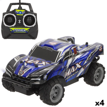 Coche Radio Control Speed & Go 1:18 22 x 10 x 13 cm (4 Unidades)