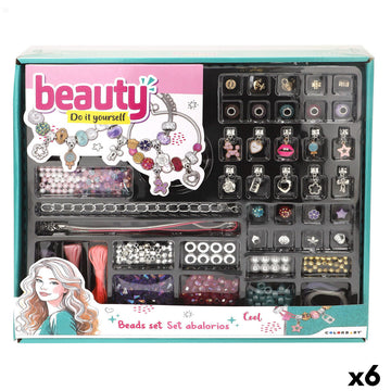 Kit Creación de Pulseras y Collares Colorbaby 6,5 X 0,1 X 6,5 CM (6 Unidades)