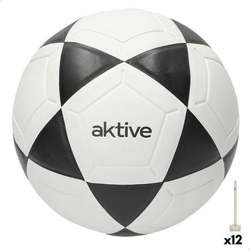 Balón de Fútbol Aktive Talla 4 20 x 20 x 20 cm 12 Unidades